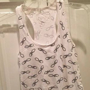 A tank top from Rue 21 with infinity signs.